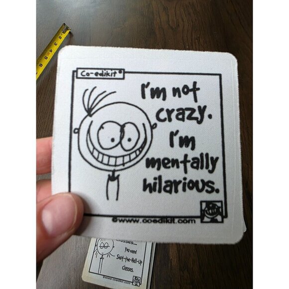 Set Of 6 Funny Coasters With Humorous Quotes - Picture 15 of 16